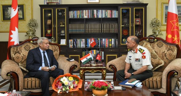 Indian envoy meets CoAS Sharma