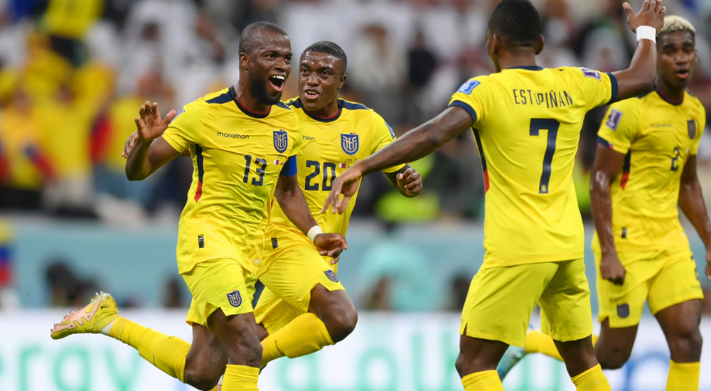 Qatar makes World Cup debut losing 0-2 to Ecuador