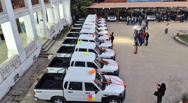 India provides 80 vehicles to Election Commission