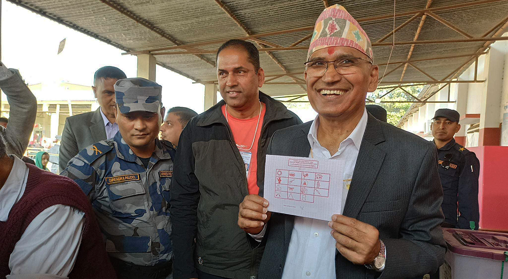 UML Vice President Poudel reelected from Rupandehi-2