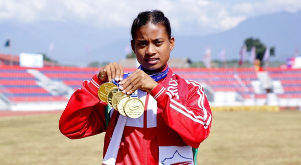 Jayarani wins five gold medals