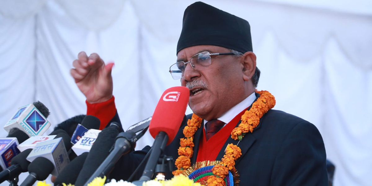 Dahal wants to become PM at any cost