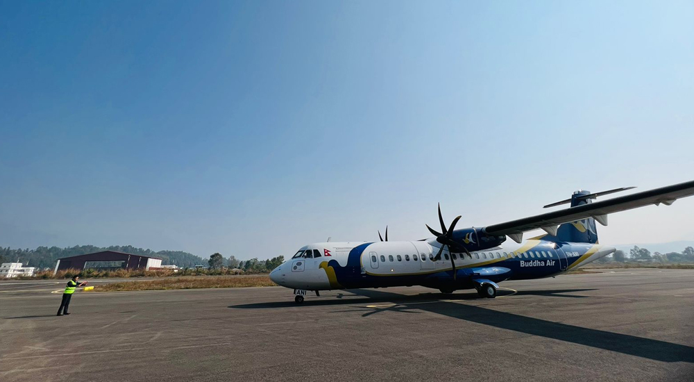 Buddha Air starts flying ATR-72 to Surkhet