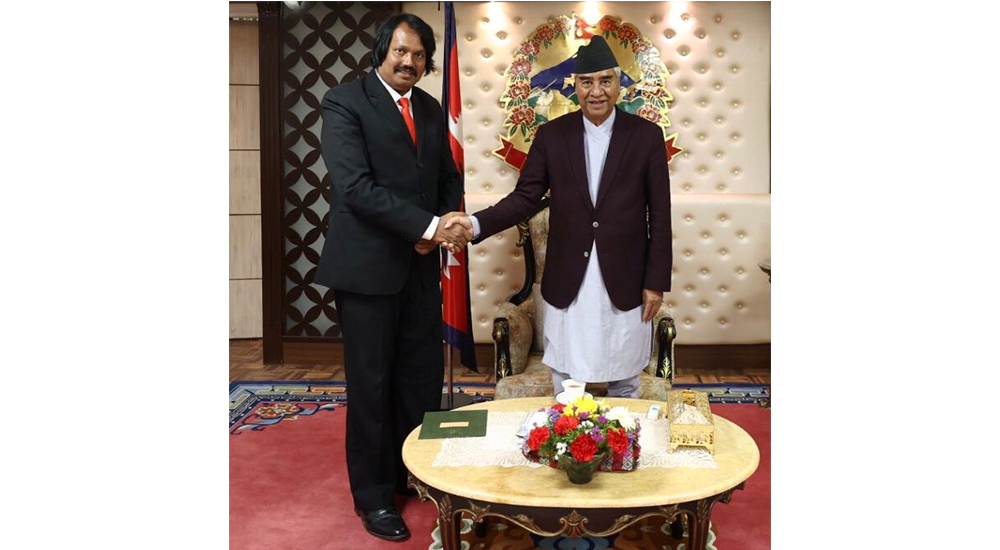 Raut meets Deuba, agrees to cooperate at center, province