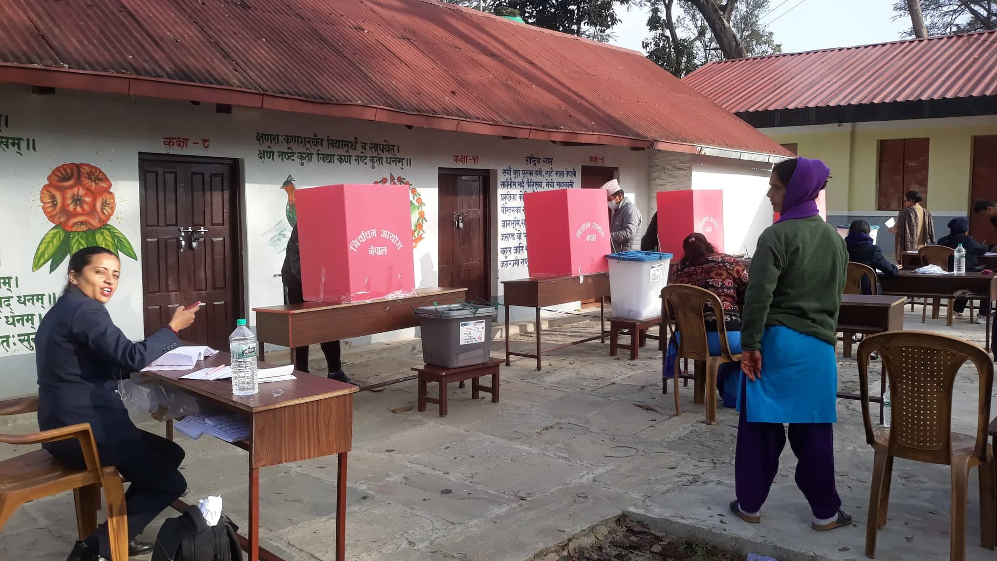 Voting underway in 10 polling centers of Dolakha