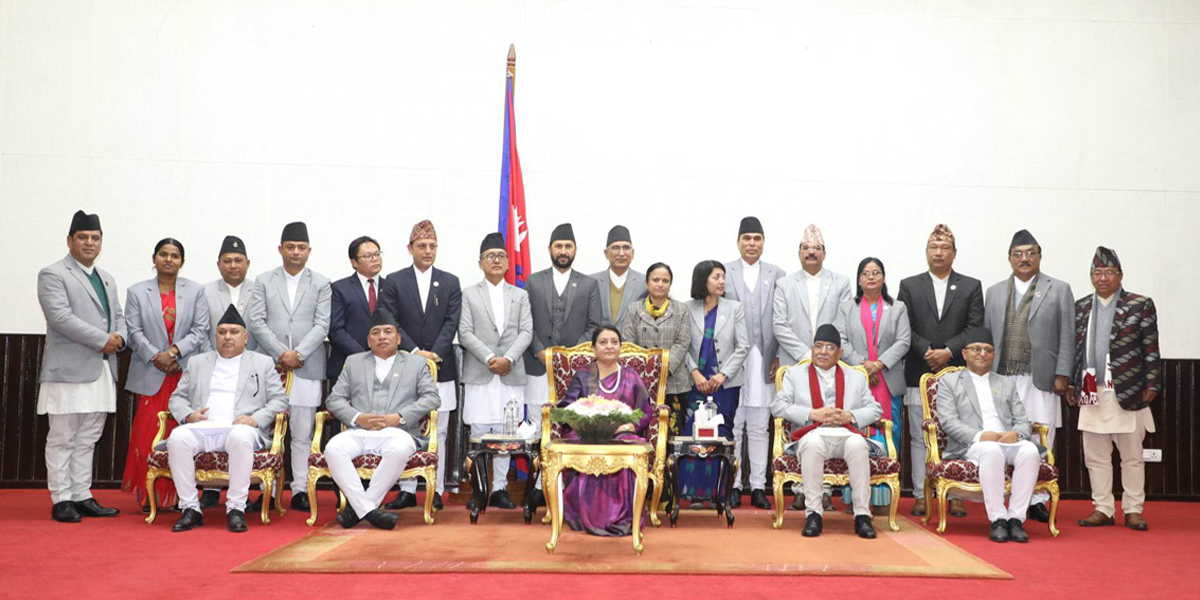 New ministers administered oath of office and secrecy [In Pictures]