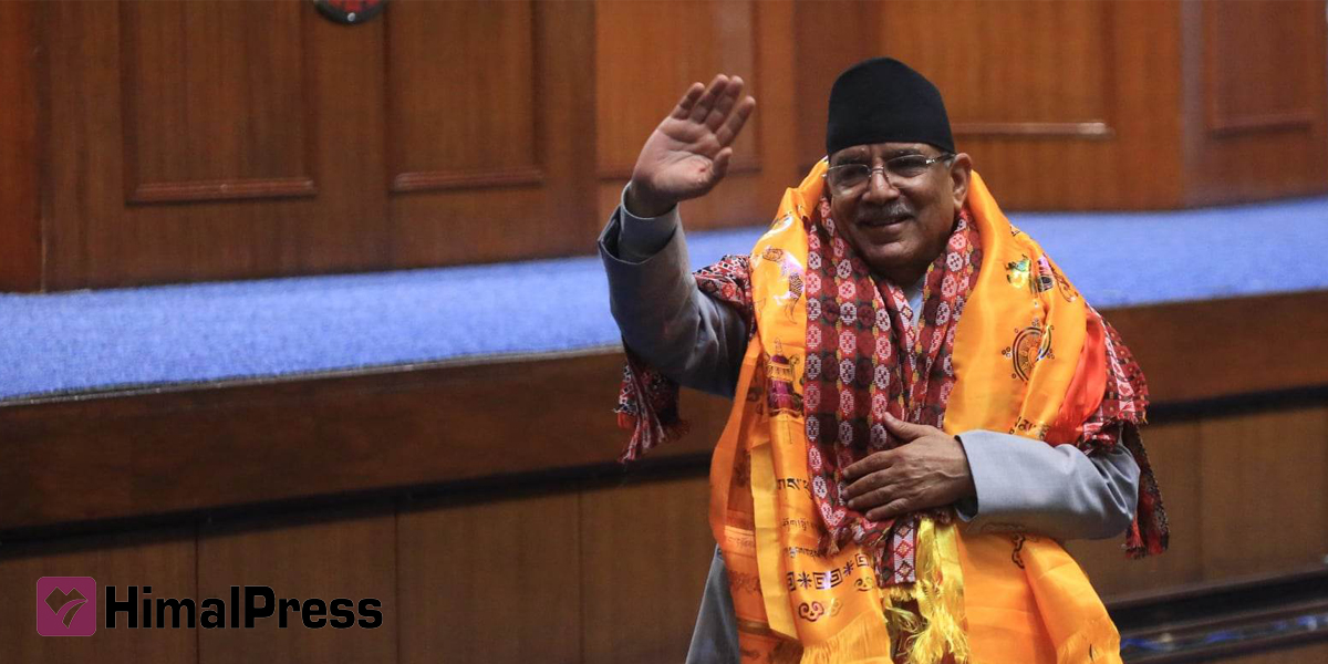 PM Dahal passes floor test with flying colors