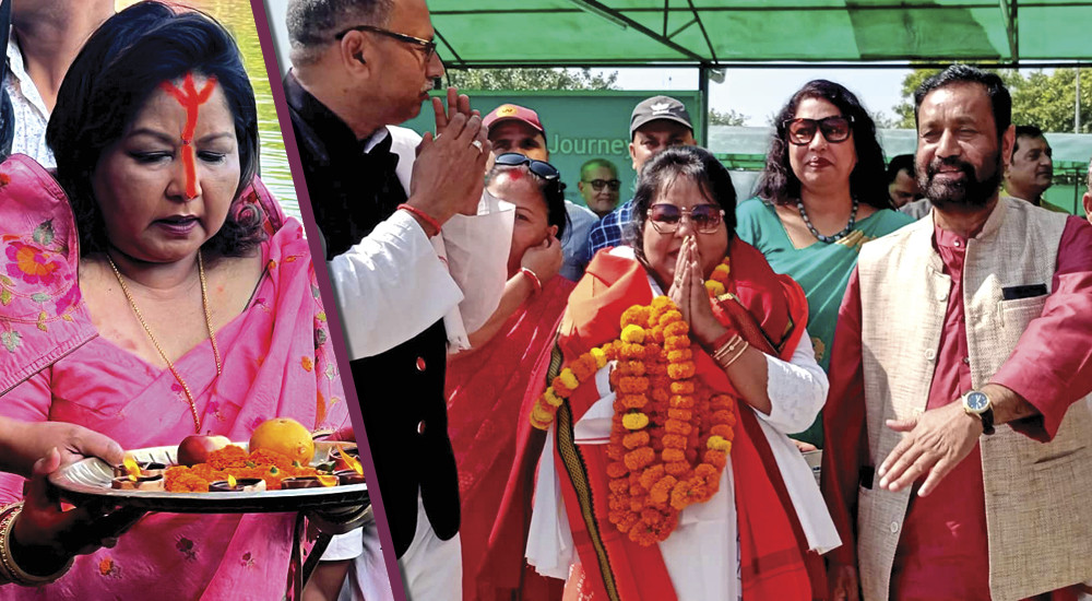 Arzu in New Delhi amid fluid political situation