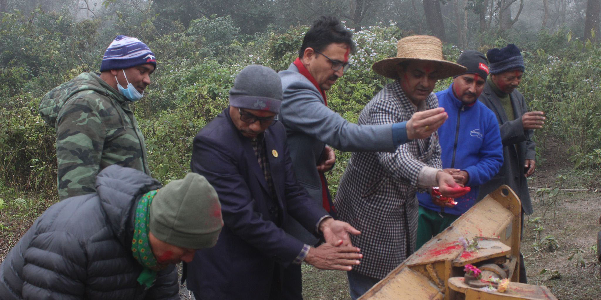 New jungle safari track being opened in Chitwan National Park