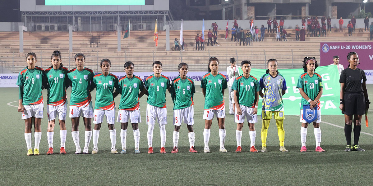 Bangladesh wins SAFF U-20 Women’s Championship title