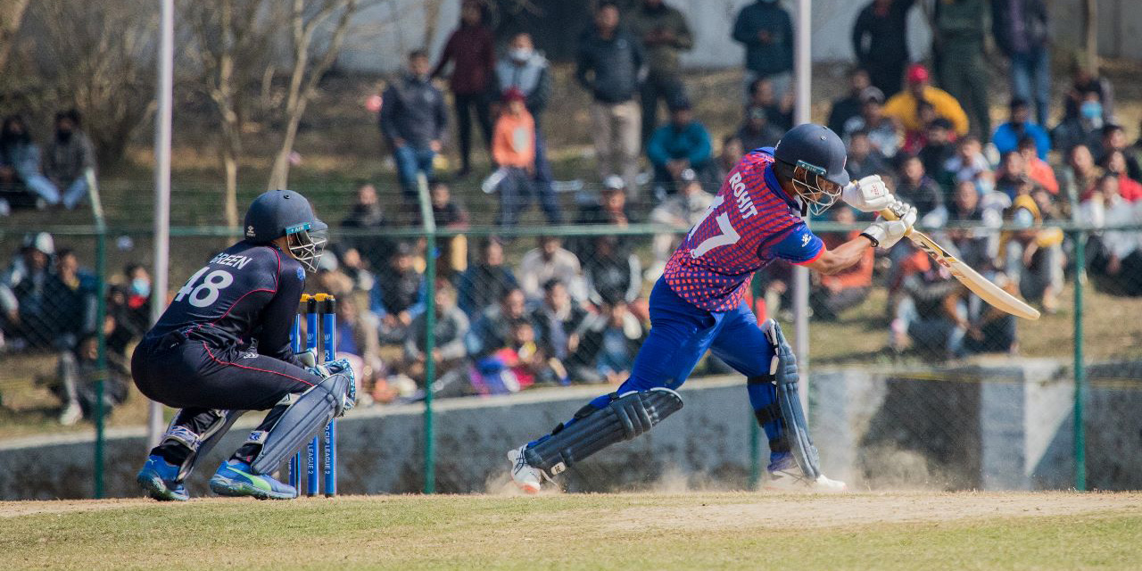 Nepal defeats Namibia by 2 wickets