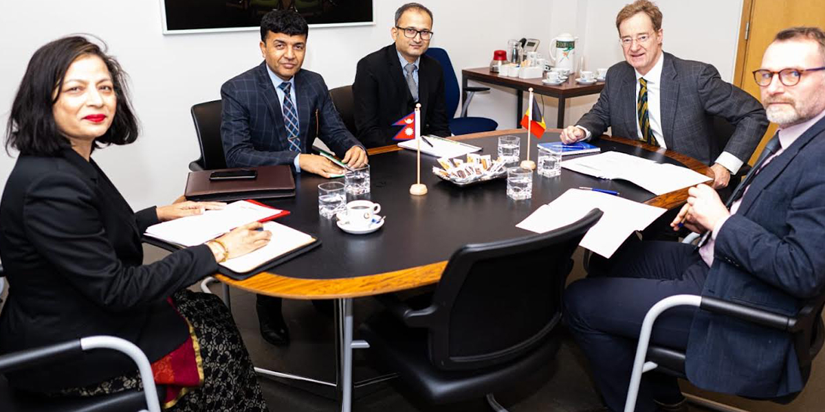 Nepal, Belgium hold bilateral consultation mechanism meeting