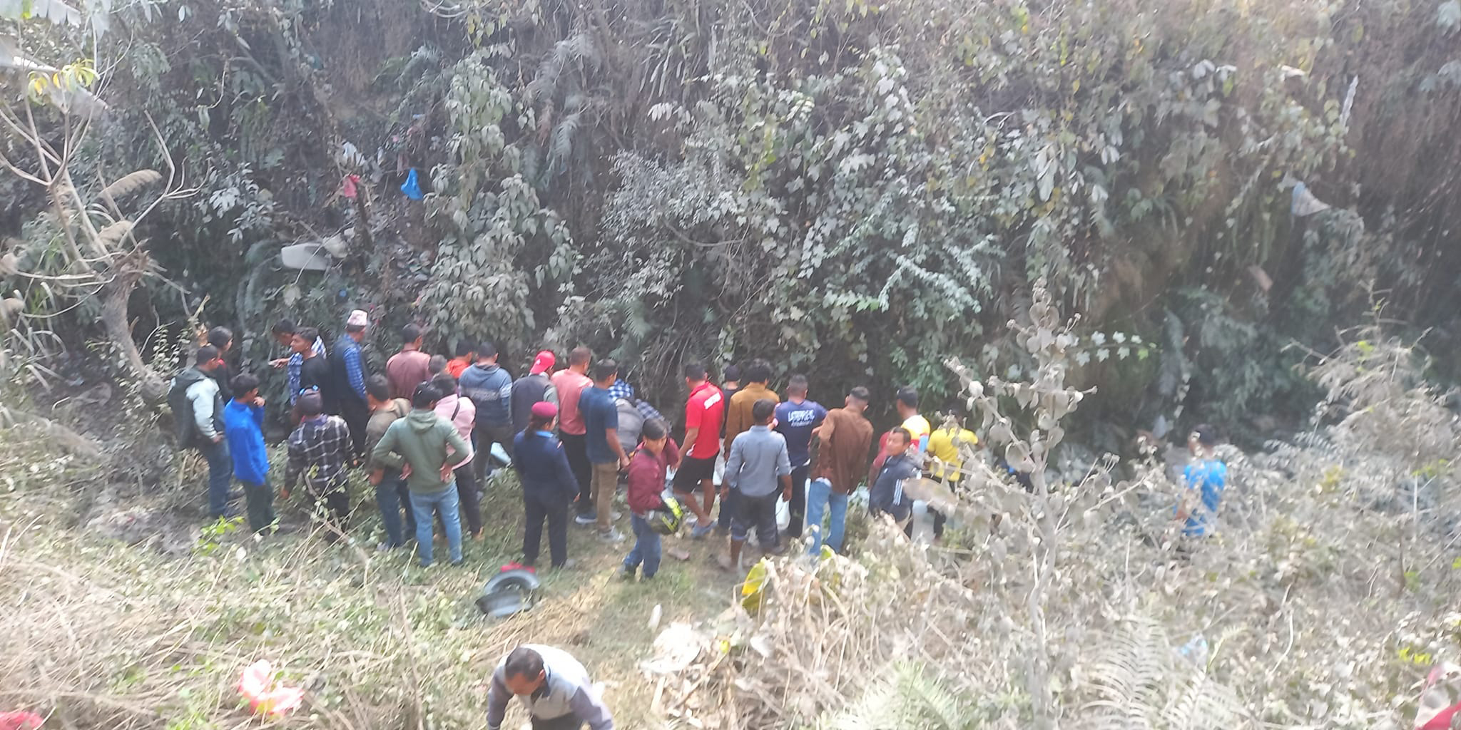 40 injured in Pokhara road mishap