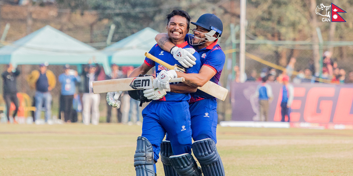 Nepal defeats Scotland by two wickets, completes series clean sweep