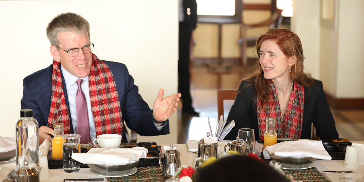 USAID Administrator Samantha Power in Kathmandu