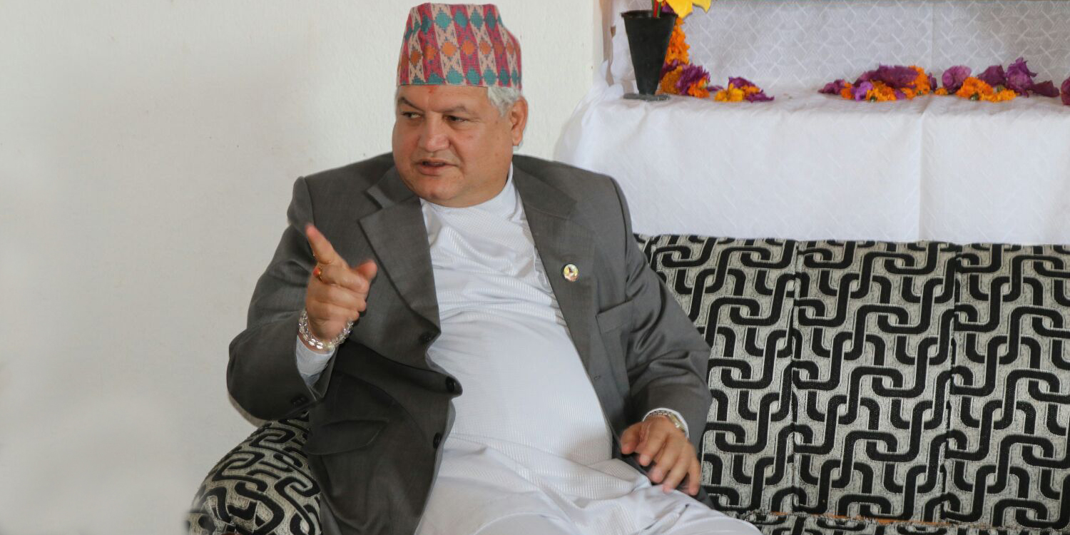 Thapa appointed Prez’s chief political advisor