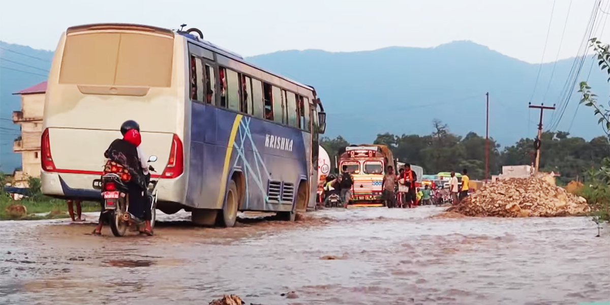 Bus operators bear the brunt of Butwal-Narayanghat project delay