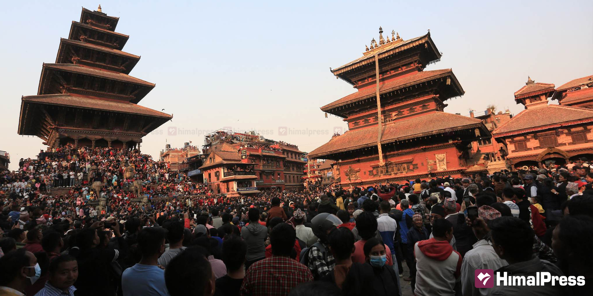 Biska Jatra begins in Bhaktapur [In Pictures]