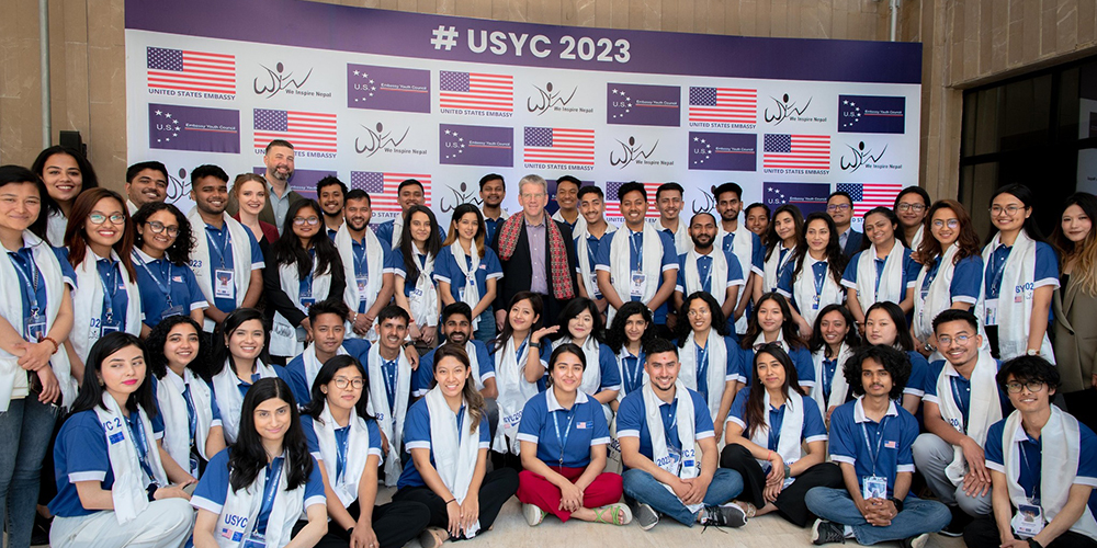 US embassy welcomes new cohort of USYC members
