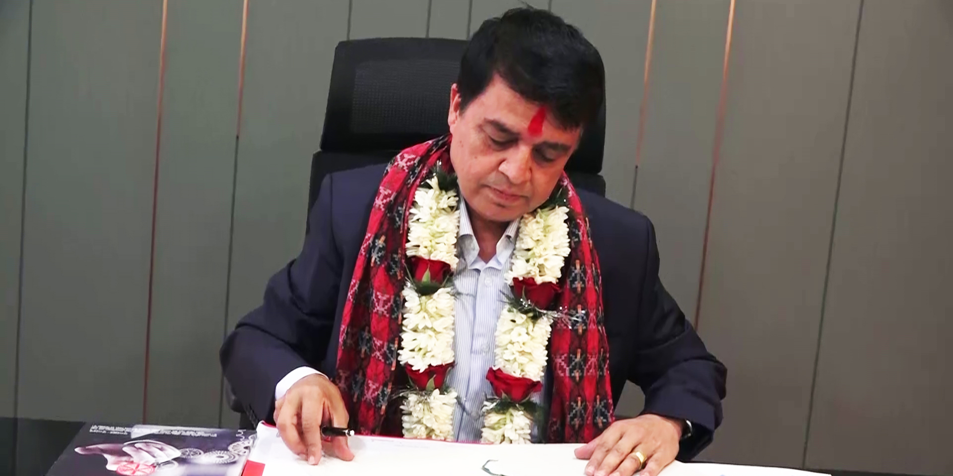 Chandra Dhakal assumes office as FNCCI President