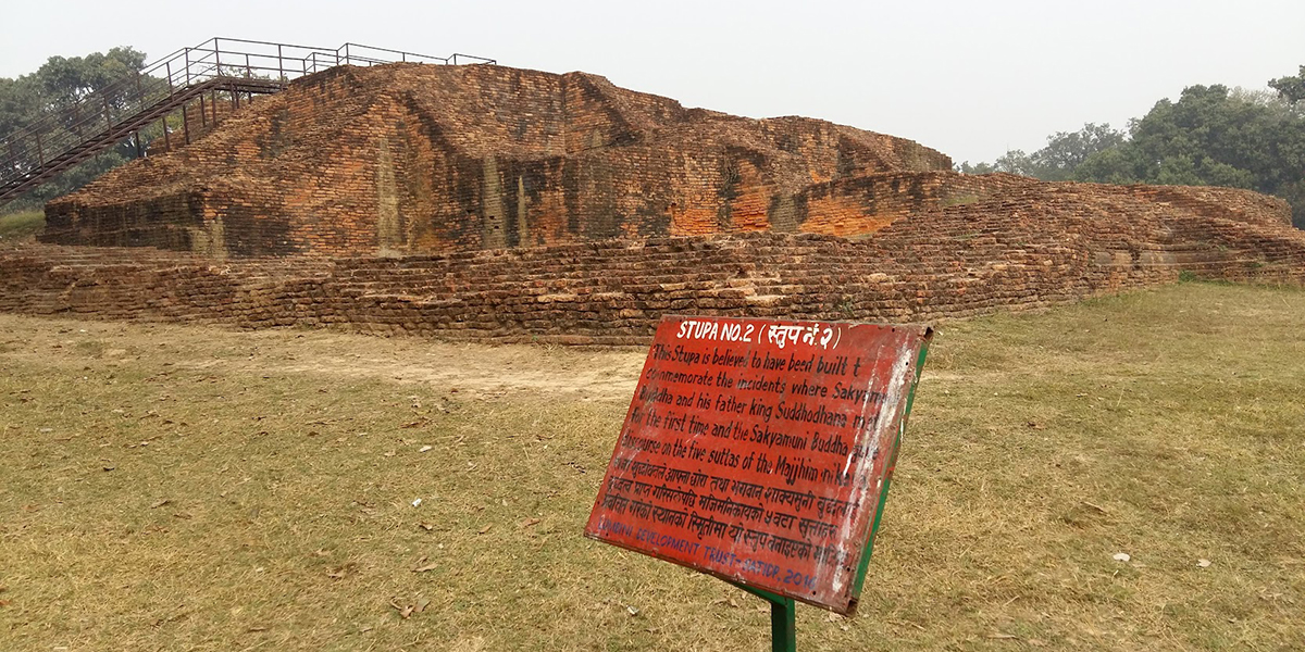 Buddhist archaeological sites in the Greater Lumbini region