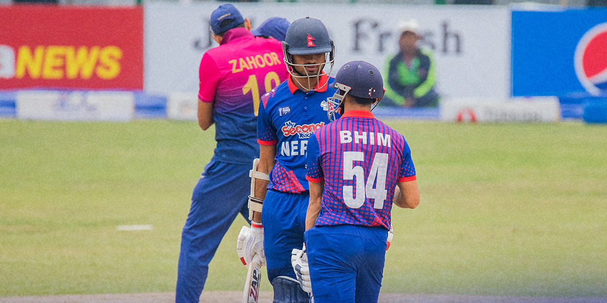 Nepal defeats UAE by 7 wickets, qualifies for ACC Asia Cup