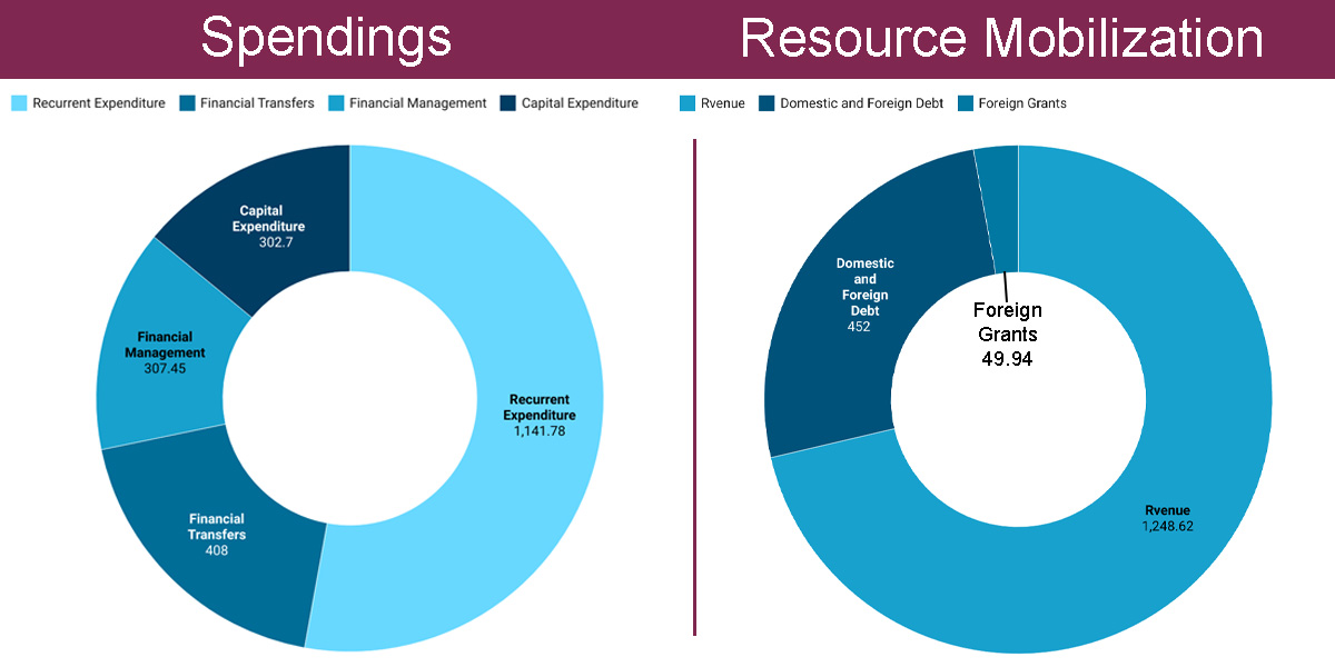Govt brings Rs 1,751.31 billion budget