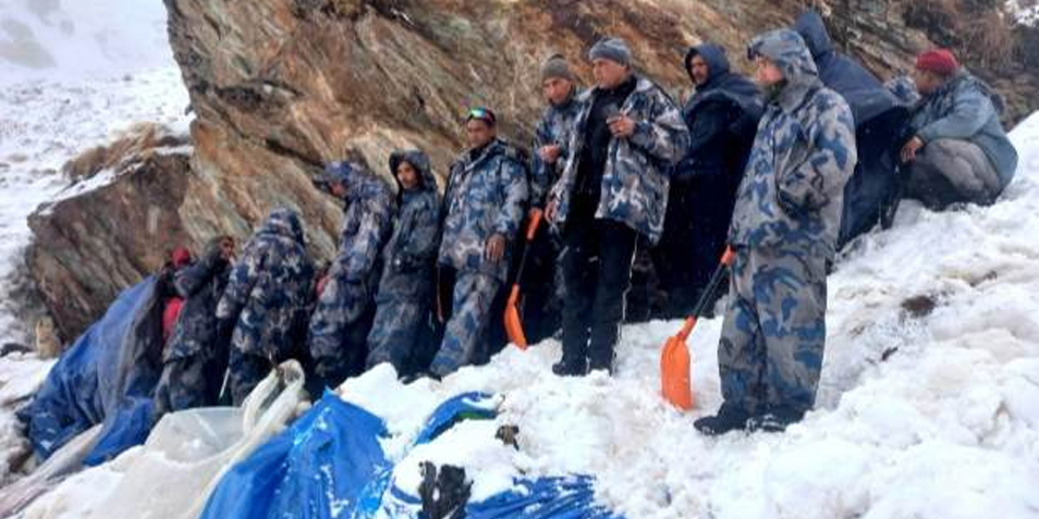 Darchula avalanche: Mother-son duo escape, six go out of contact