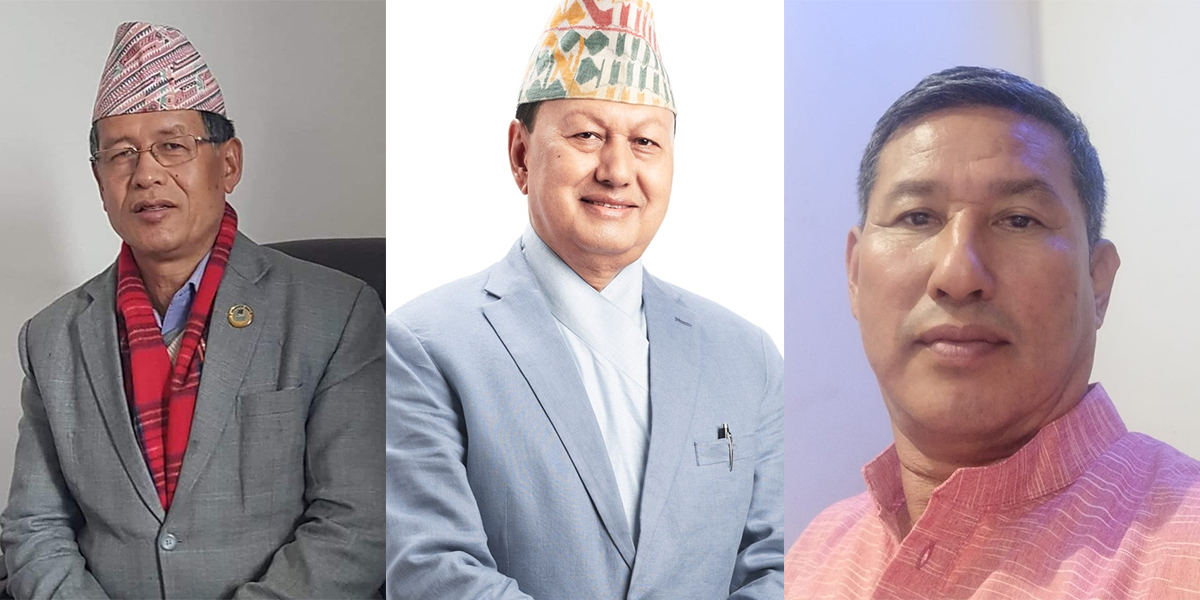 Three NC leaders inducted in Dahal’s cabinet