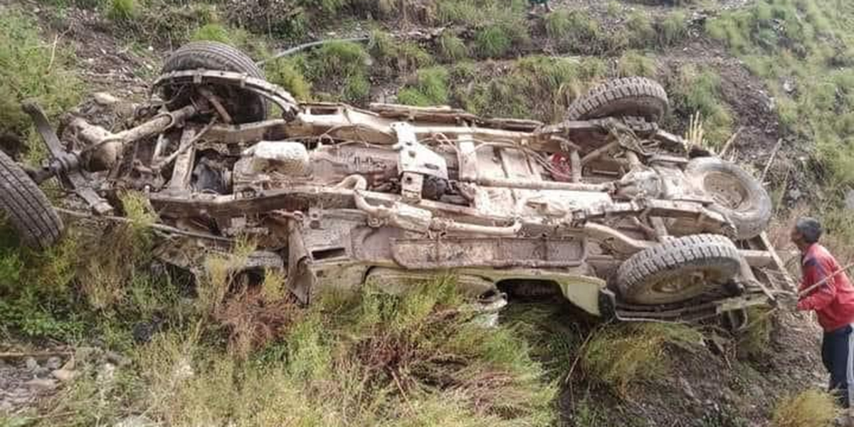 Four dead in West Rukum jeep mishap