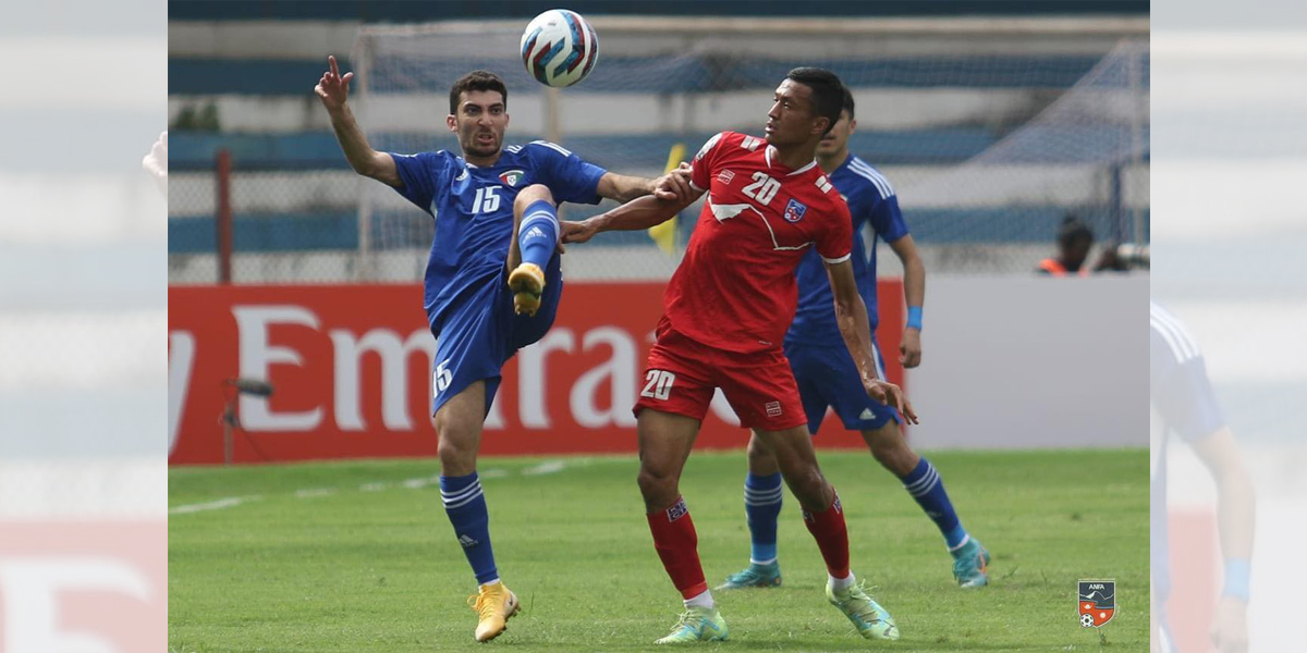 Nepal begins SAFF Championship with a 1-3 loss against Kuwait