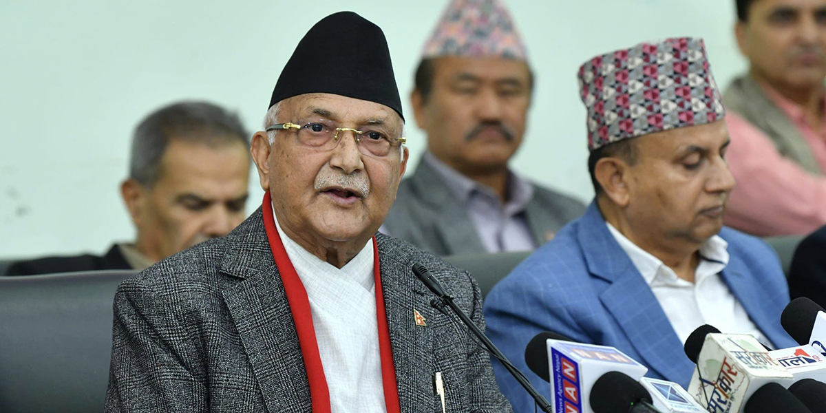 Stage set for Oli’s reelection as UML chair
