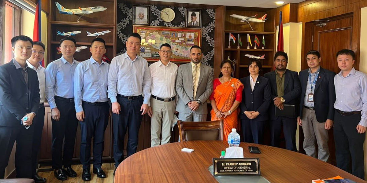 Sichuan Airlines operating chartered flight to Pokhara Airport