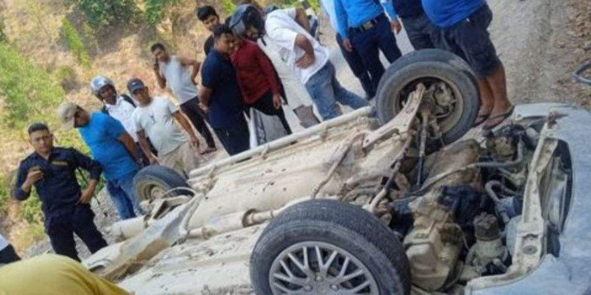 Eight dead in Pyuthan road accident