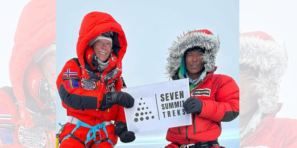 Kristin Harila, Tenjen Sherpa fastest to summit 14 Peaks