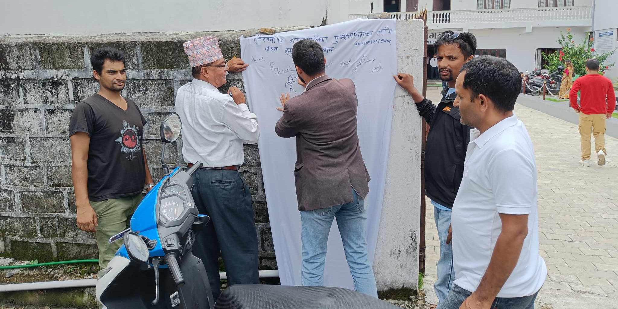 Lekhnath locals launch campaign to reinstate Lekhnath Municipality