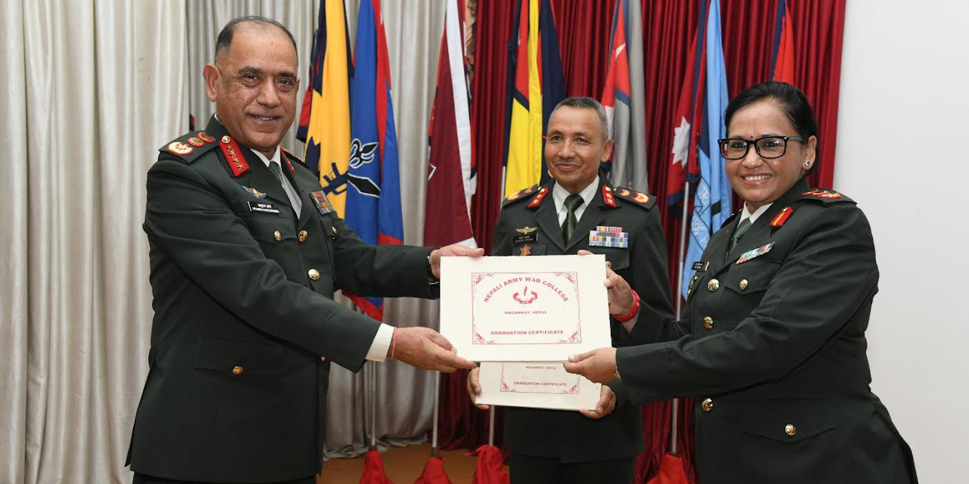 Nepal Army’s Higher Command and Management Course concludes