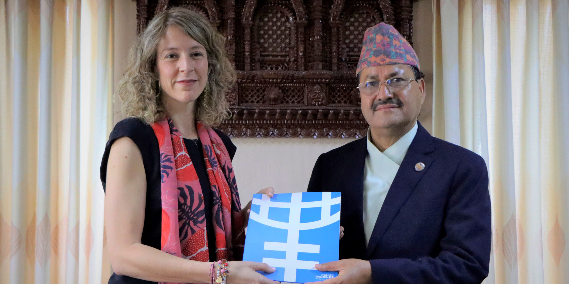 Patricia Fernandez-Pacheco assumes office at UN Women Nepal Office