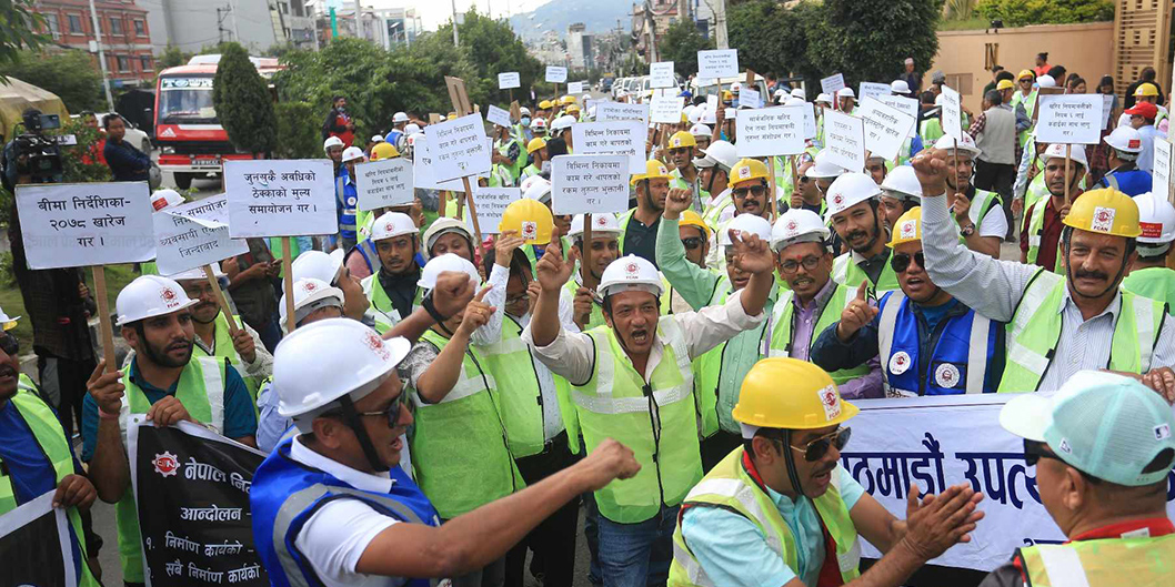 Govt forms taskforce to hold talks with agitating construction entrepreneurs