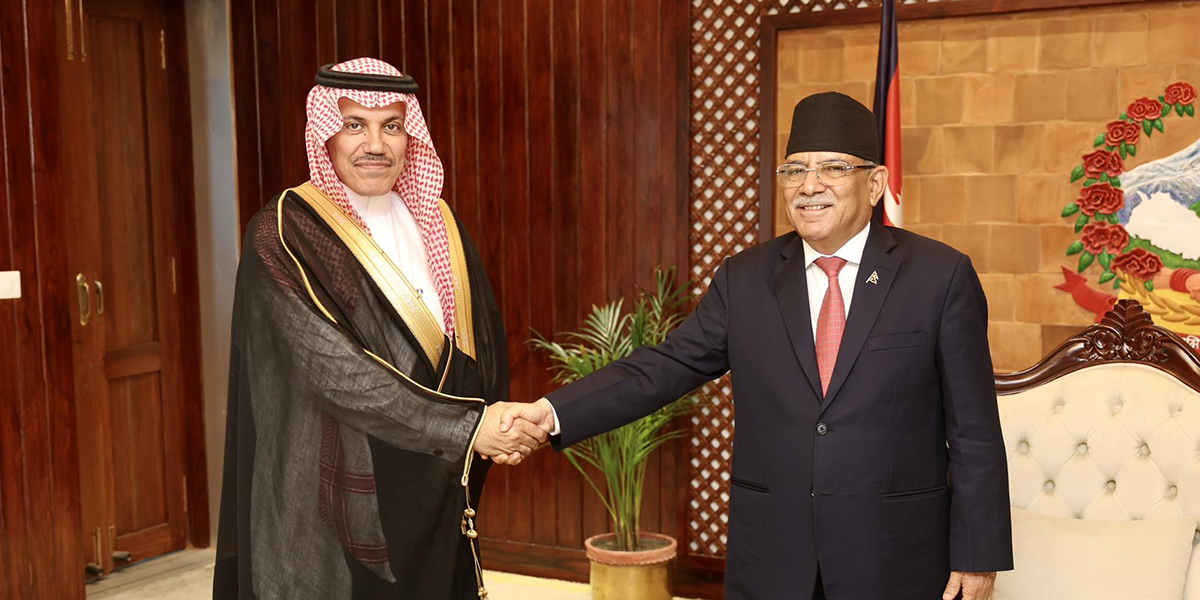 Saudi envoy calls on PM Dahal