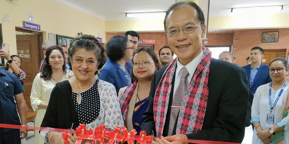 Japan hands over medical equipment to Sushma Koirala Memorial Hospital