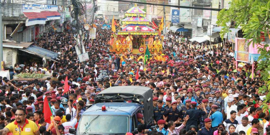 Biratnagar all set for Radha Krishna chariot procession