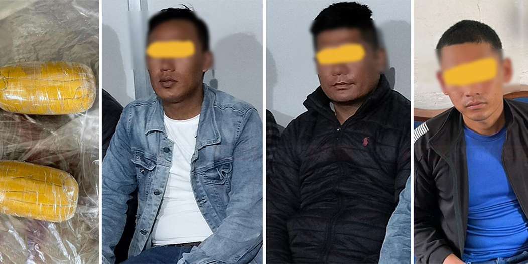 Three arrested for smuggling 1 kg gold