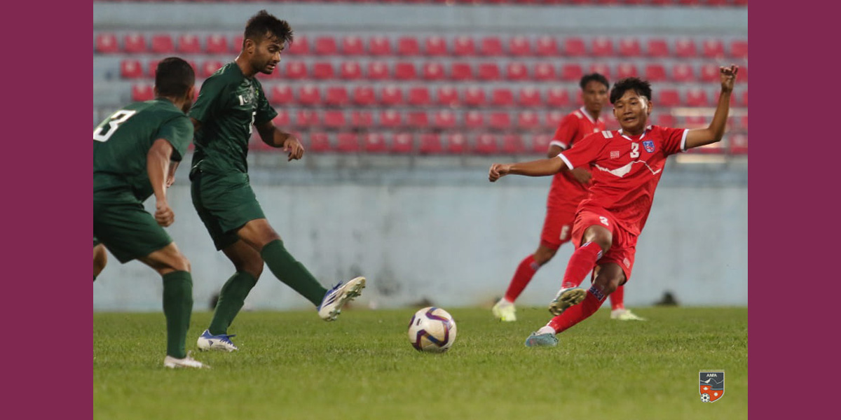 SAFF U-19: Nepal loses 0-1 to Pakistan