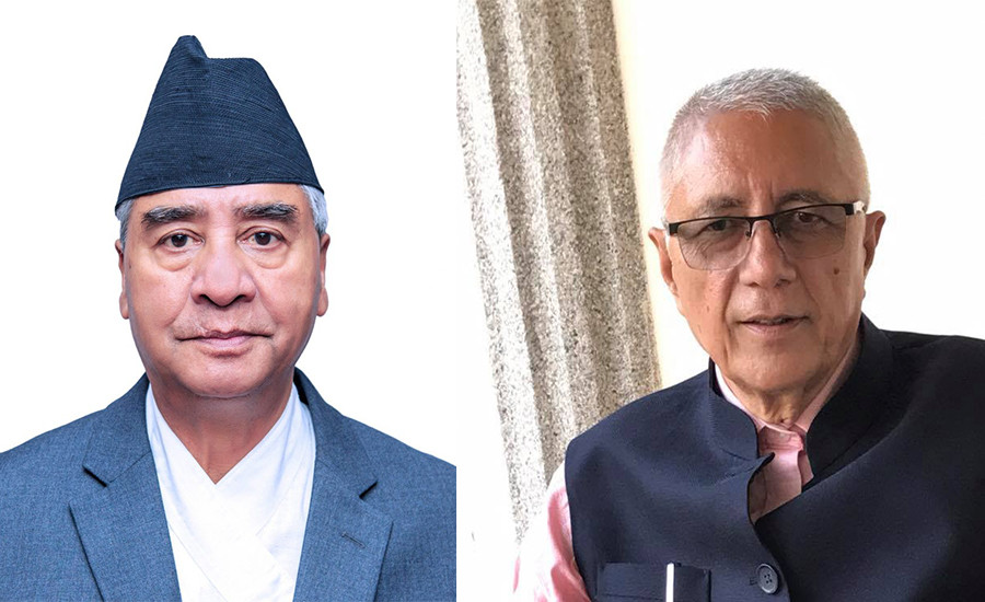 Shekhar meets Deuba ahead of central working committee meeting