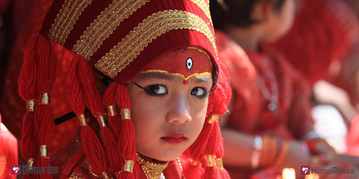 Over 400 young girls worshipped as Goddess Kumari [Photo Feature]
