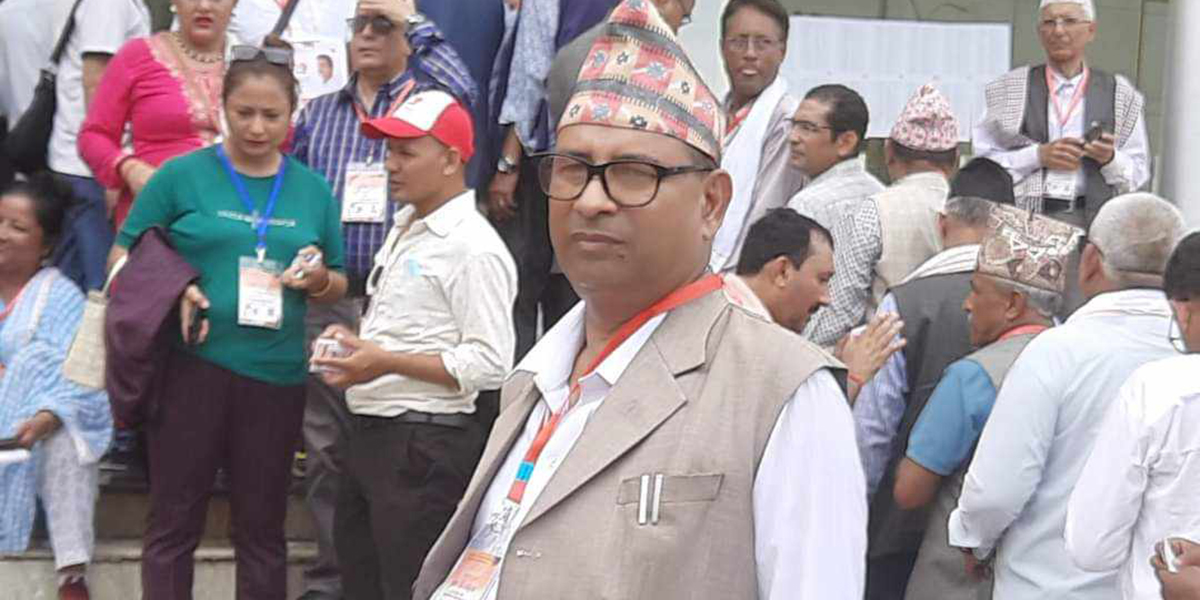 Radha Krishna Kandel elected UML’s Lumbini Province chair