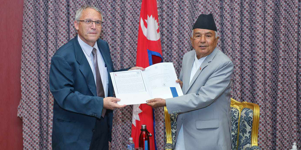 Israel gifts BP Koirala’s rare speech to President Poudel