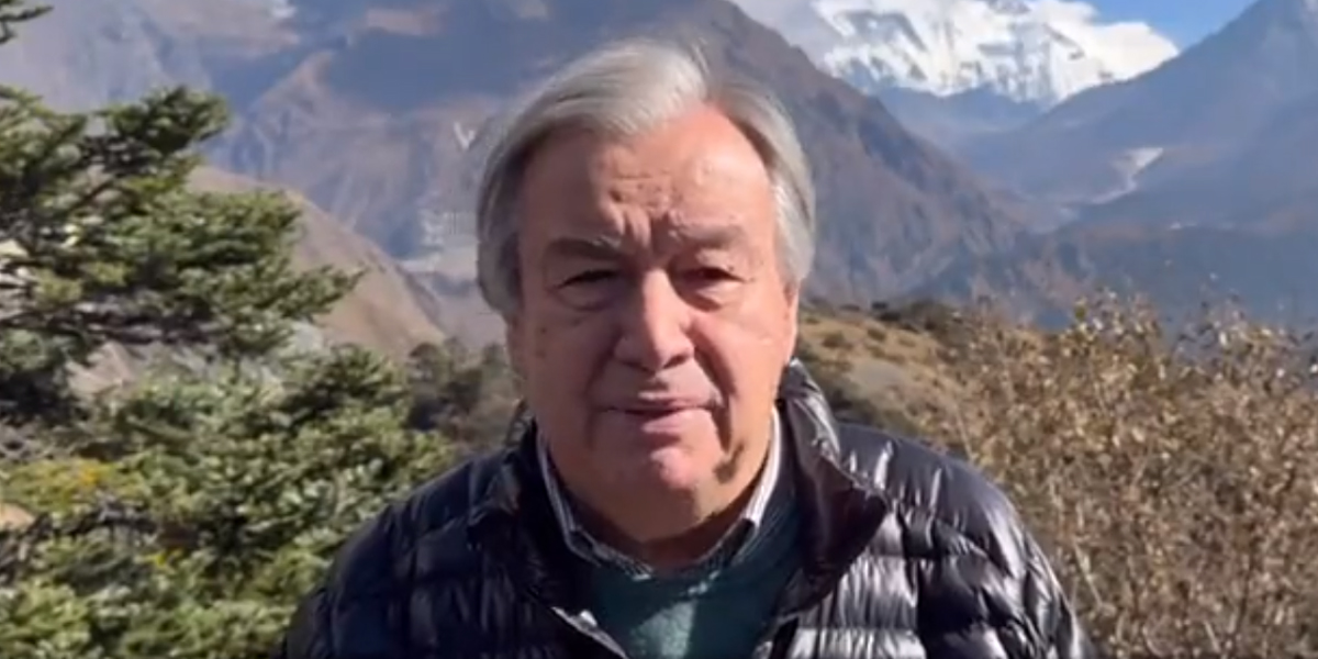 UN chief to draw global attention to the impacts of climate change in Nepal