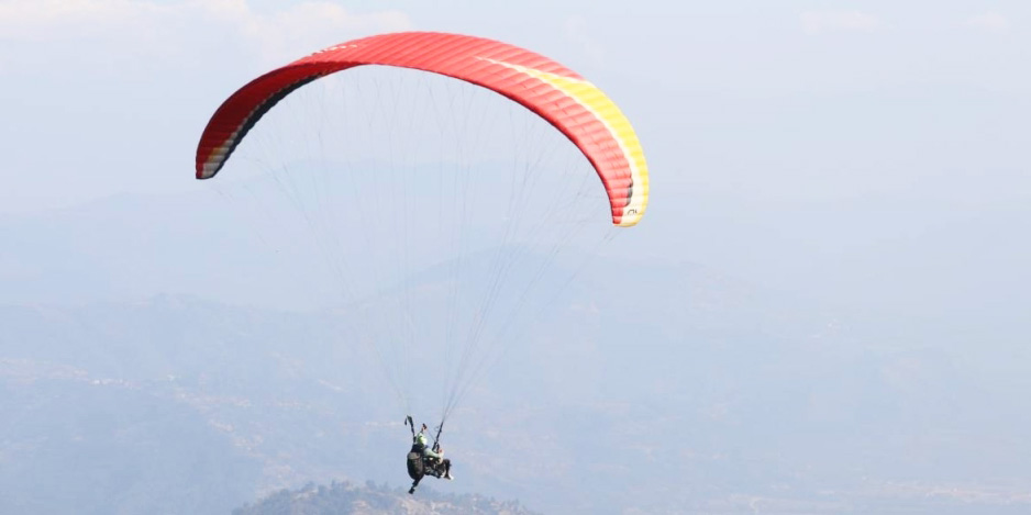 Paragliding resumes in Pokhara